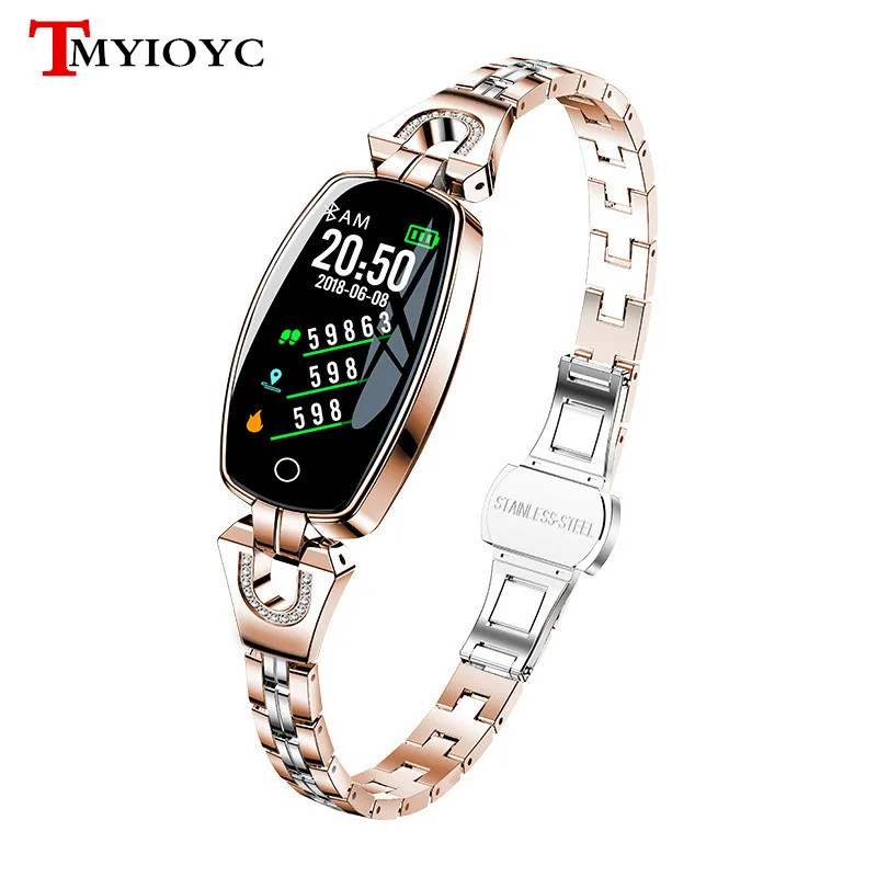 Умный Браслет H8 для женщин фитнес трекер пульсометр измерение артериального