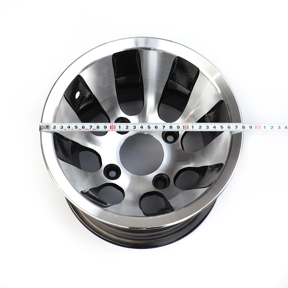 Cubo de rueda trasero de aleación de aluminio, 10 pulgadas, tamaño 10x7, para cuatro ruedas Atv, Atv, Go Kart, rueda delantera y trasera