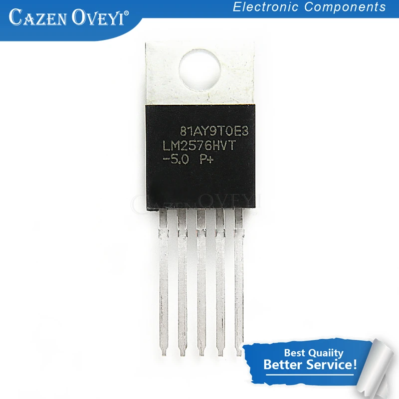 10pcs/lot LM2576HVT-5.0 LM2576HVT TO220-5 In Stock | Электронные компоненты и принадлежности