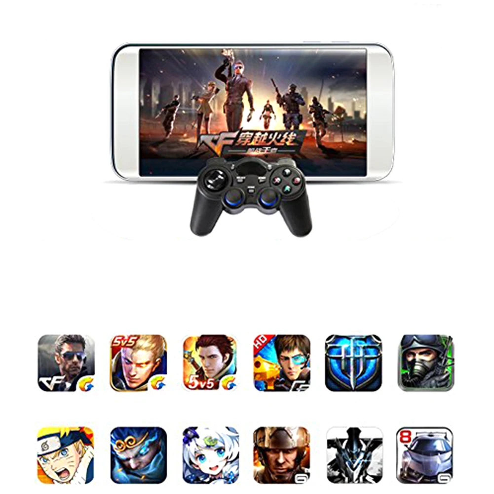 Новый мощный беспроводной игровой контроллер 2 4G геймпад с Micro USB|Запасные части| |