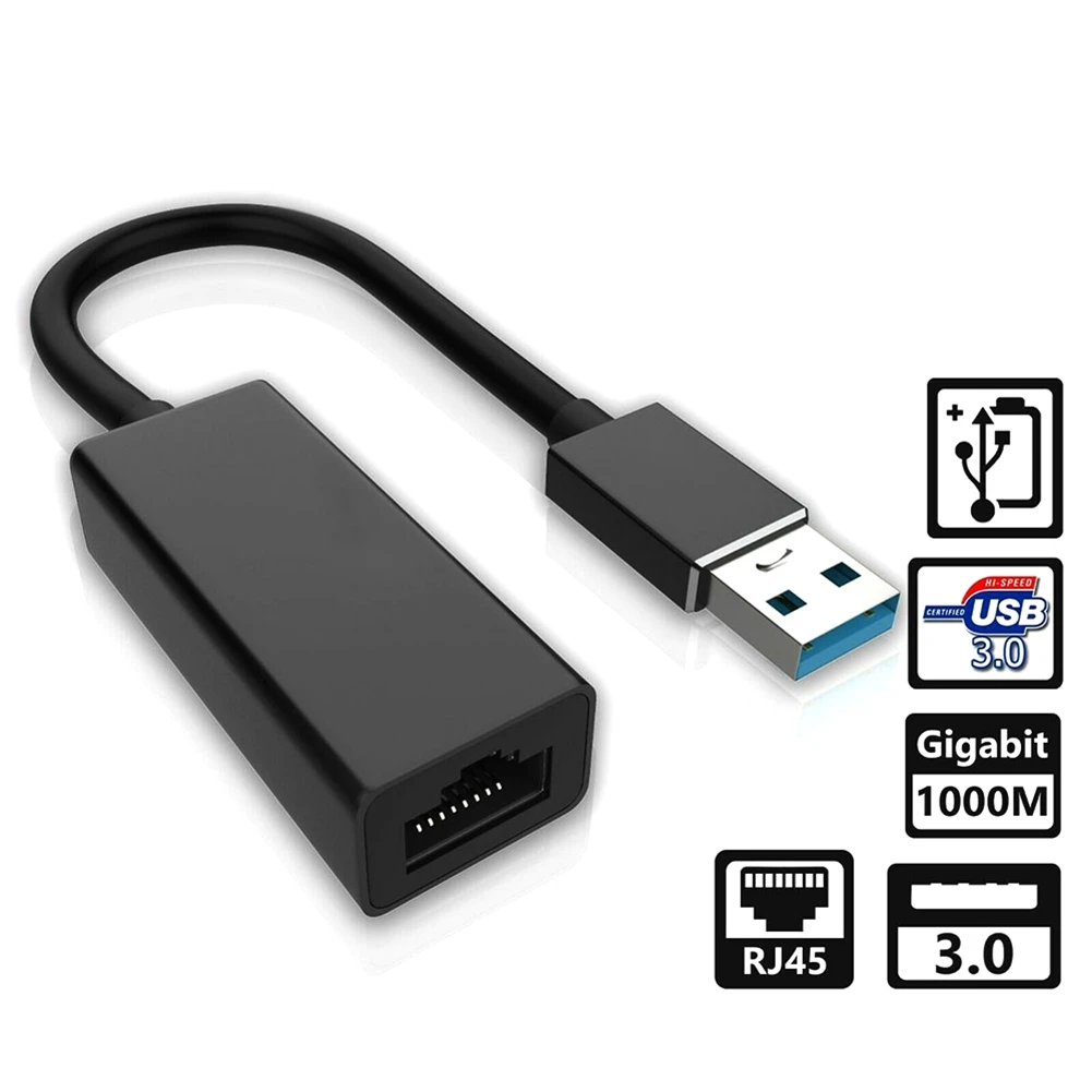 

USB 3,0 адаптер USB для Gigabit RJ45 Ethernet LAN сетевой адаптер док-станция для ноутбука Macbook Pro умный адаптер