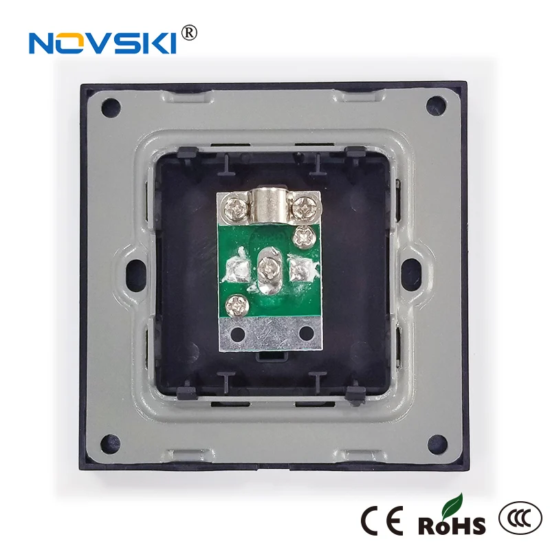 Роскошная Посеребренная ТВ Коаксиальная розетка антенна настенное крепление