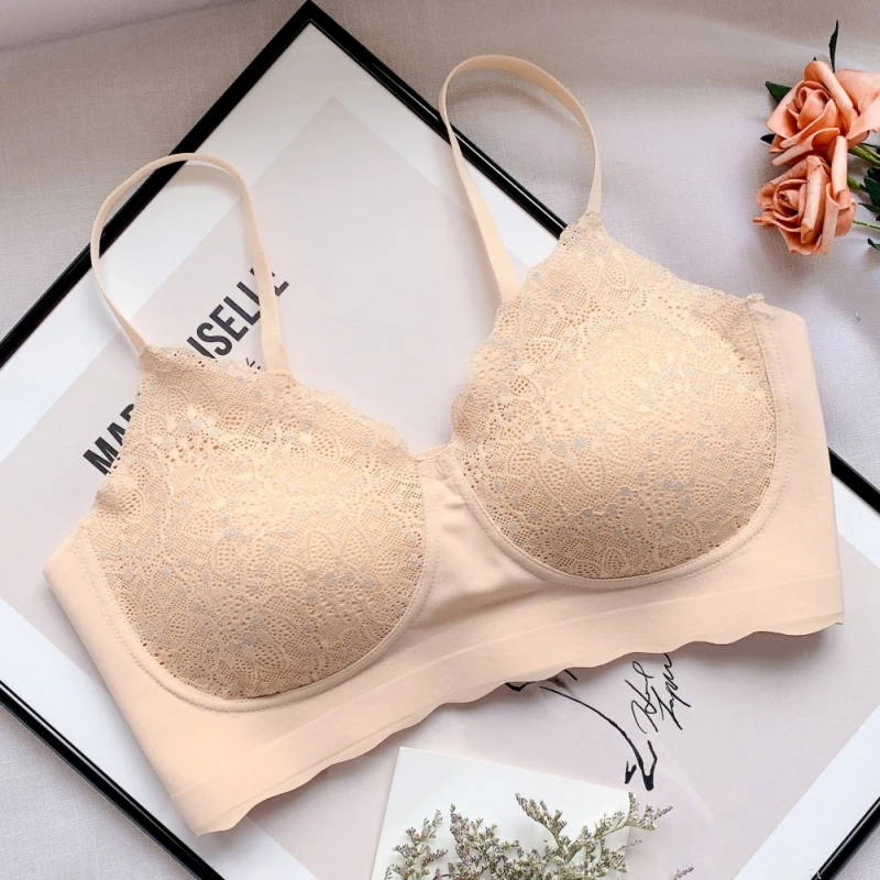 Бюстгальтер женский с чашками пуш-ап бесшовное нижнее белье мягкое интимное