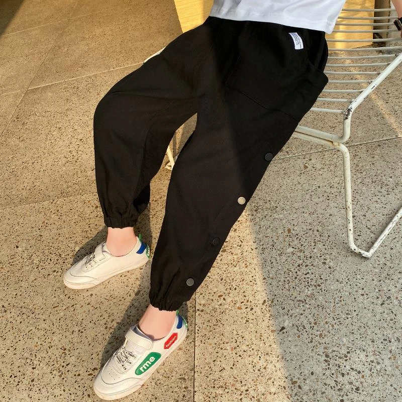 Boys kids summer anti mosquito pants trousers boys thin pants new children's summer fast drying sports pants trousers P4 149 images - 6