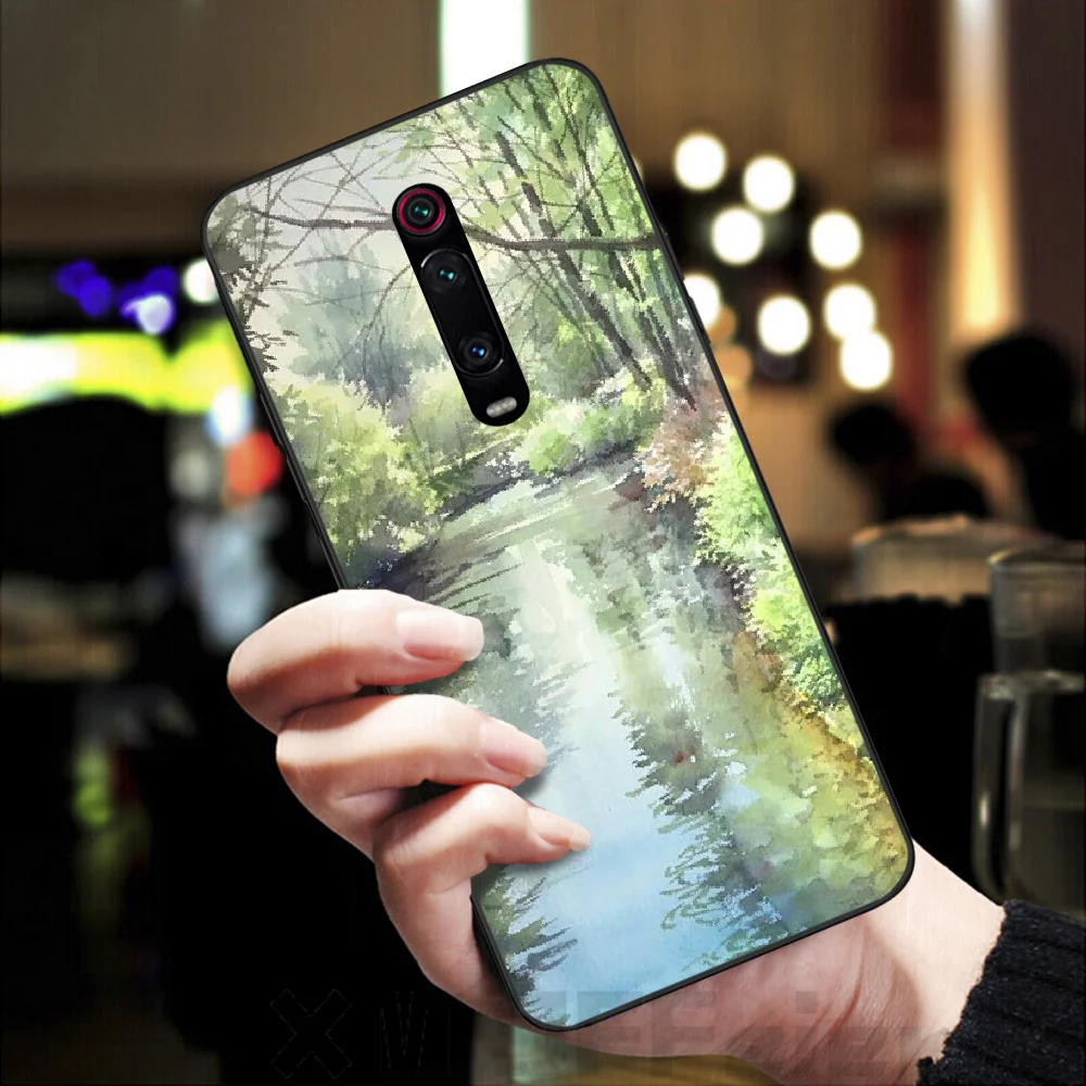 Мягкий силиконовый черный чехол Reayou для телефона Redmi S2 5A 5 5Plus 6 6Pro 6A 4X 7 7A | Мобильные