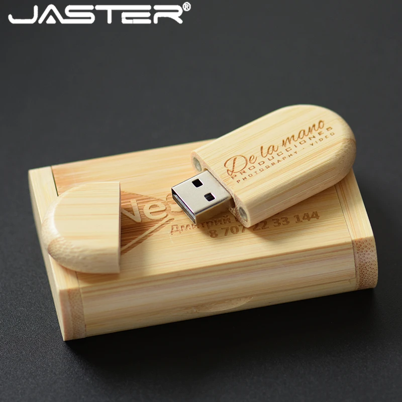 Usb флеш накопитель JASTER PAY деревянный в коробке 8 128 ГБ|USB флэш-накопители| |