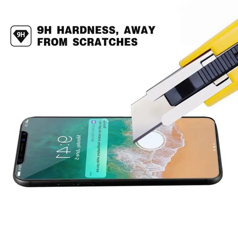 9H защитная пленка Закаленное стекло для iphone 7 6 6s 8 Plus X XS MAX XR Utra thin защита экрана iPhone
