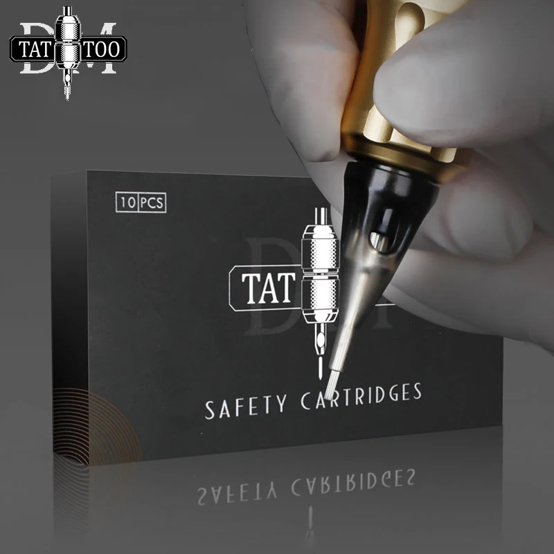 10 шт иглы для тату 1rl татуировки/3rl/5rl/7rl/9rl/5M1/7M1/9M1/5RS/7RS/9RS одноразовые татуаж дерма