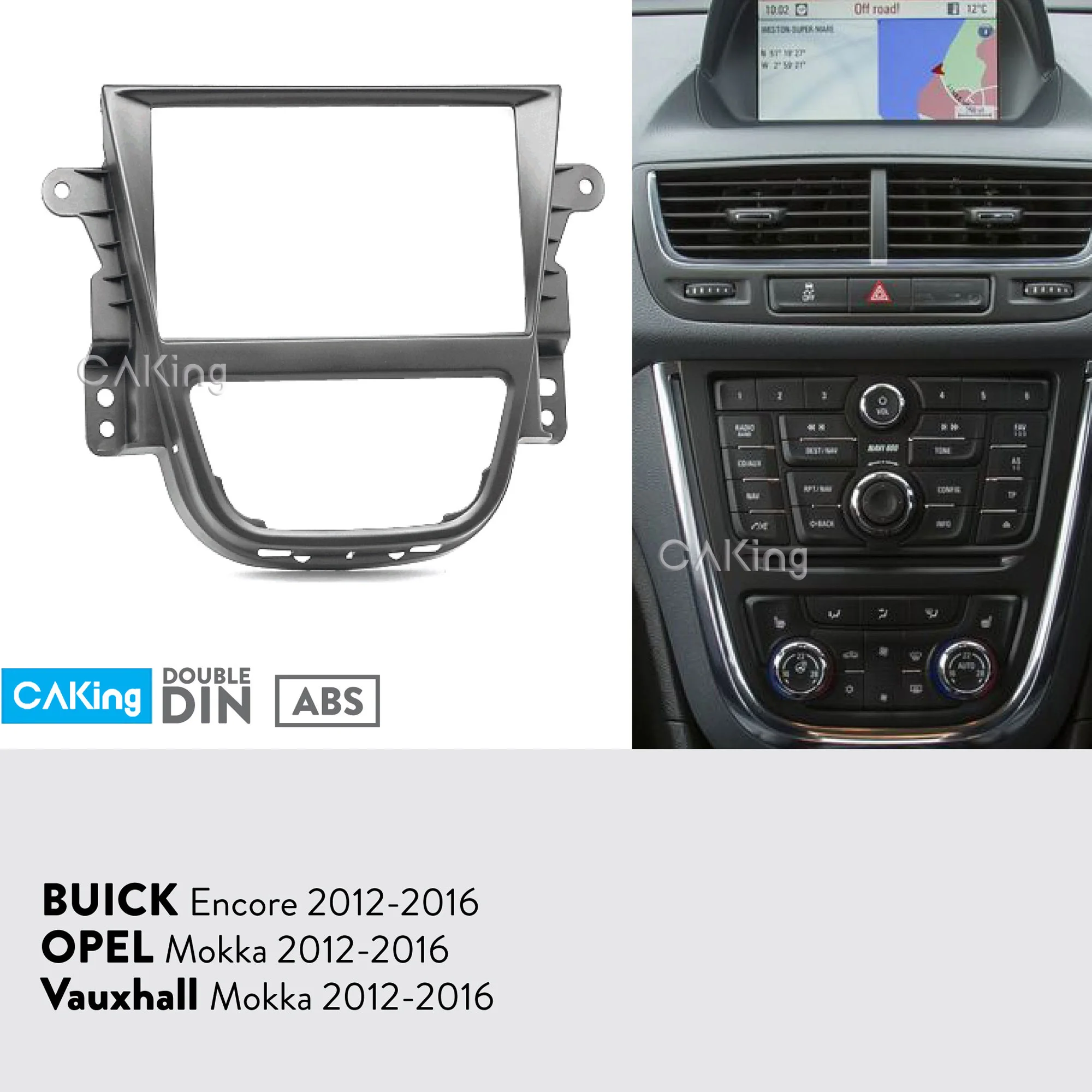 Автомобильная радиопанель Fascia ДЛЯ BUICK Encore / OPEL Mokka Vauxhall 2012 2016 комплект крышка