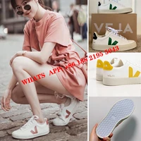 veja women sneakers fashion high quality leather casual shoes professional unisex white shoes indoor comfortable fitness sneaker