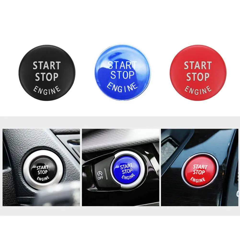 Start Stop Car Engine Button Switch Cover Replace for BMW 1/3/5 Series E87 E90/E91/E92/E93 E60 X1 E84 X3 E83 X5 E70 X6 E71 Z4 | Автомобили