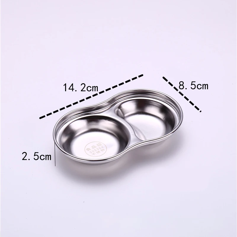Нержавеющая сталь приправы соус чашки томатный контейнер для соуса погружения