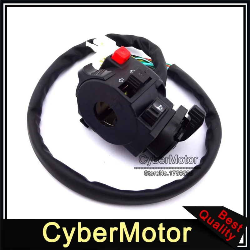 12 Проводной 5 функциональный переключатель управления в сборе с рычагом дросселя