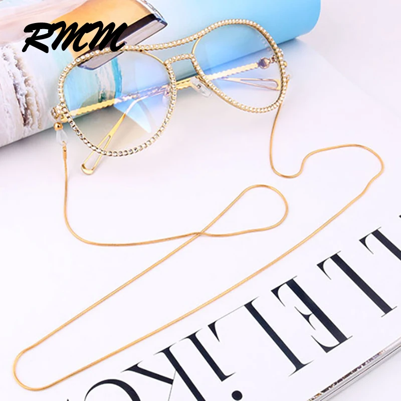 Цепочка для очков змеиная унисекс роскошная модная цепь солнцезащитных