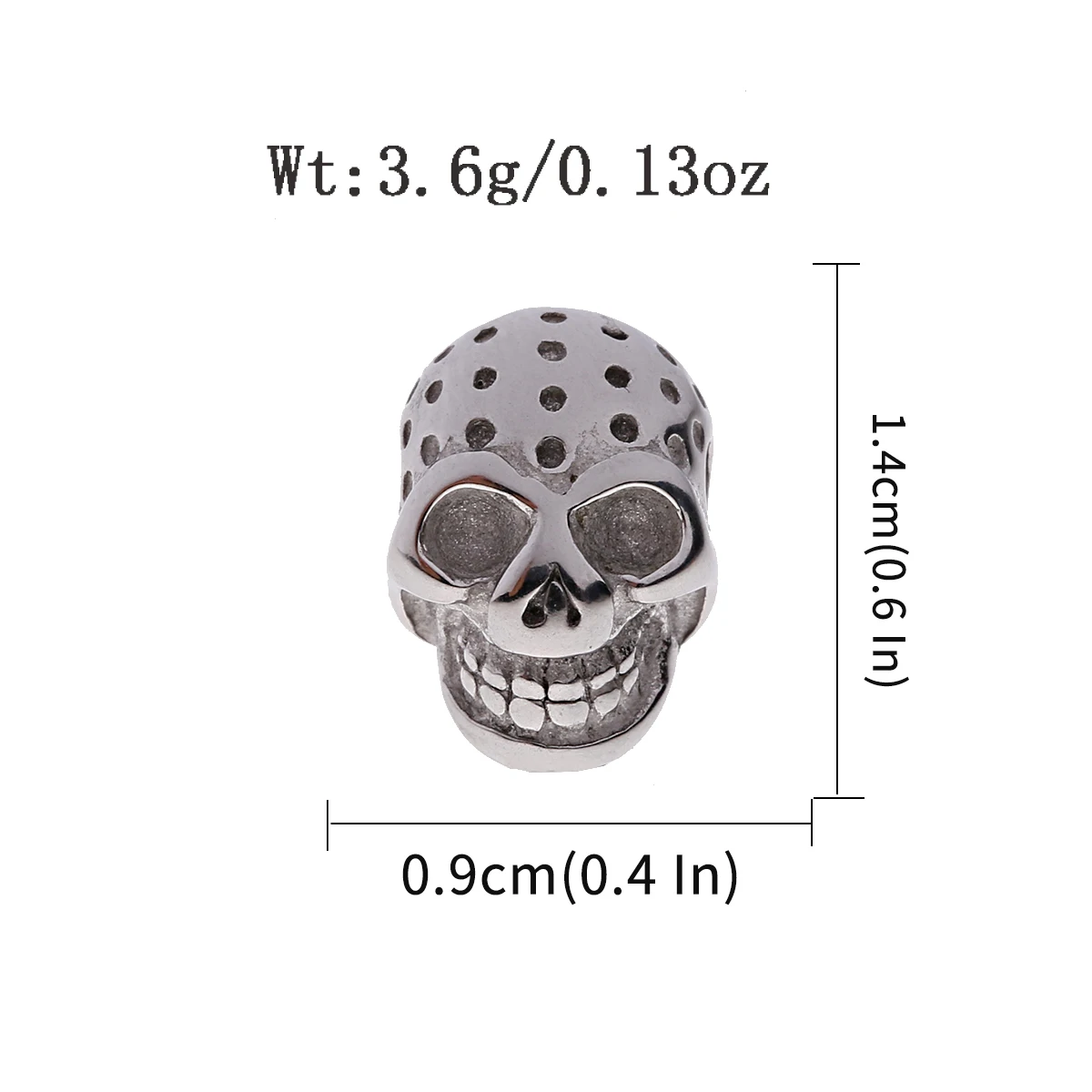 

1Pcs Helmet Shooting Soldier Skull Shape Retro Style Fashion Beads For Handmade DIY Hand-knitted Bracelet 2021 Jewelry
