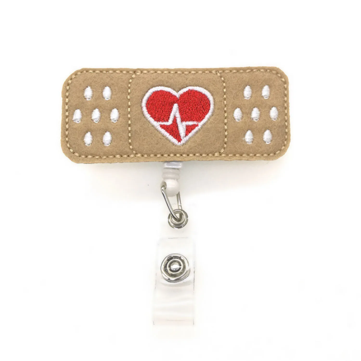 3 шт. значок медсестры держатель катушки с зажимом аллигатора практичный ID имя