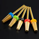 5 в 1 конические 332 карбидные фрезы для ногтей фрезы с режущими сверлами карбидные фрезы для магнитного геля