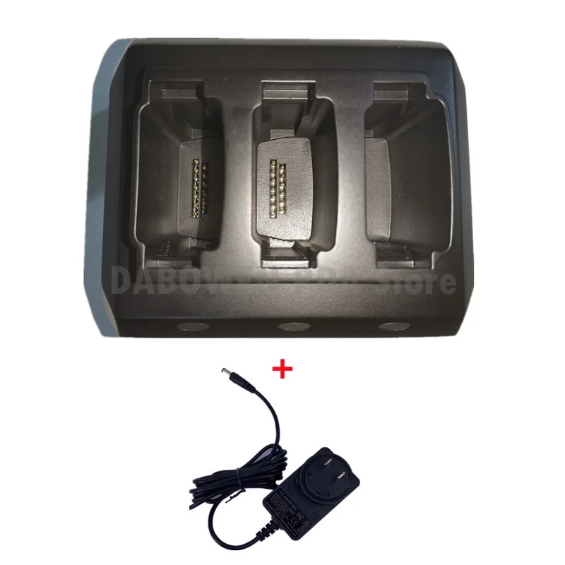 

Зарядное устройство с 3 слотами и адаптером для zebra MC930b MC9300, 6 шт.