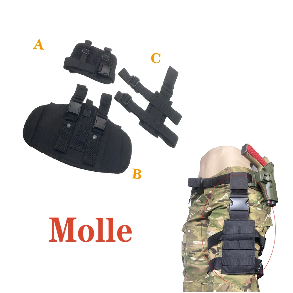 Тактический Набор для верховой езды сумка ног мягкая страйкбола подвесная