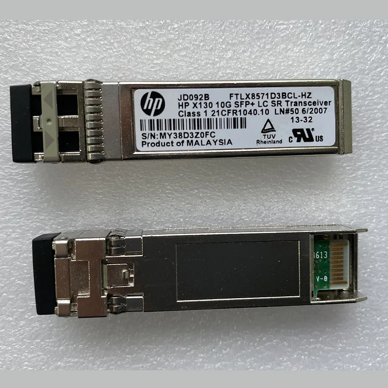 Pulled JD092B FTLX8571D3BCL-HZ 10G SFP+ LC SR Transceiver | Компьютеры и офис