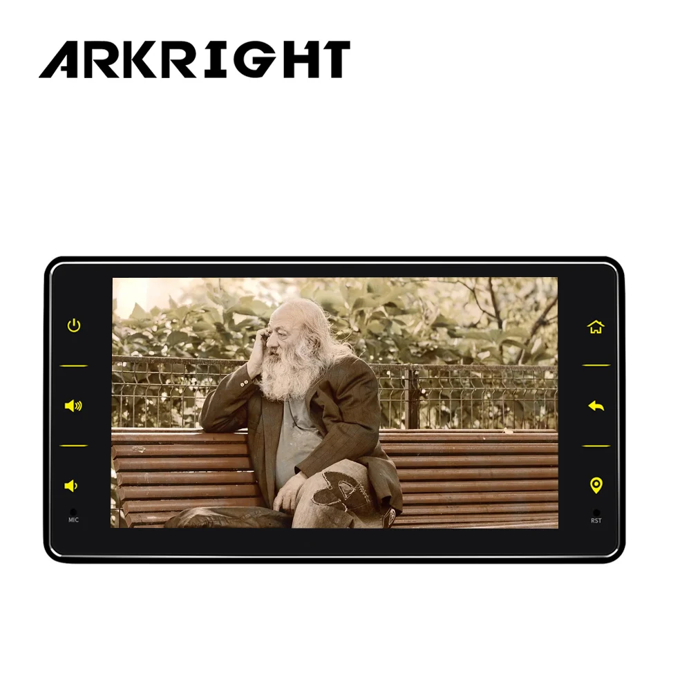 Автомагнитола Carplay 6 2 дюйма Android 8 1 ядер GPS Wi Fi Встроенный 4G модем DSP 4 Гб + 64 ГБ задняя