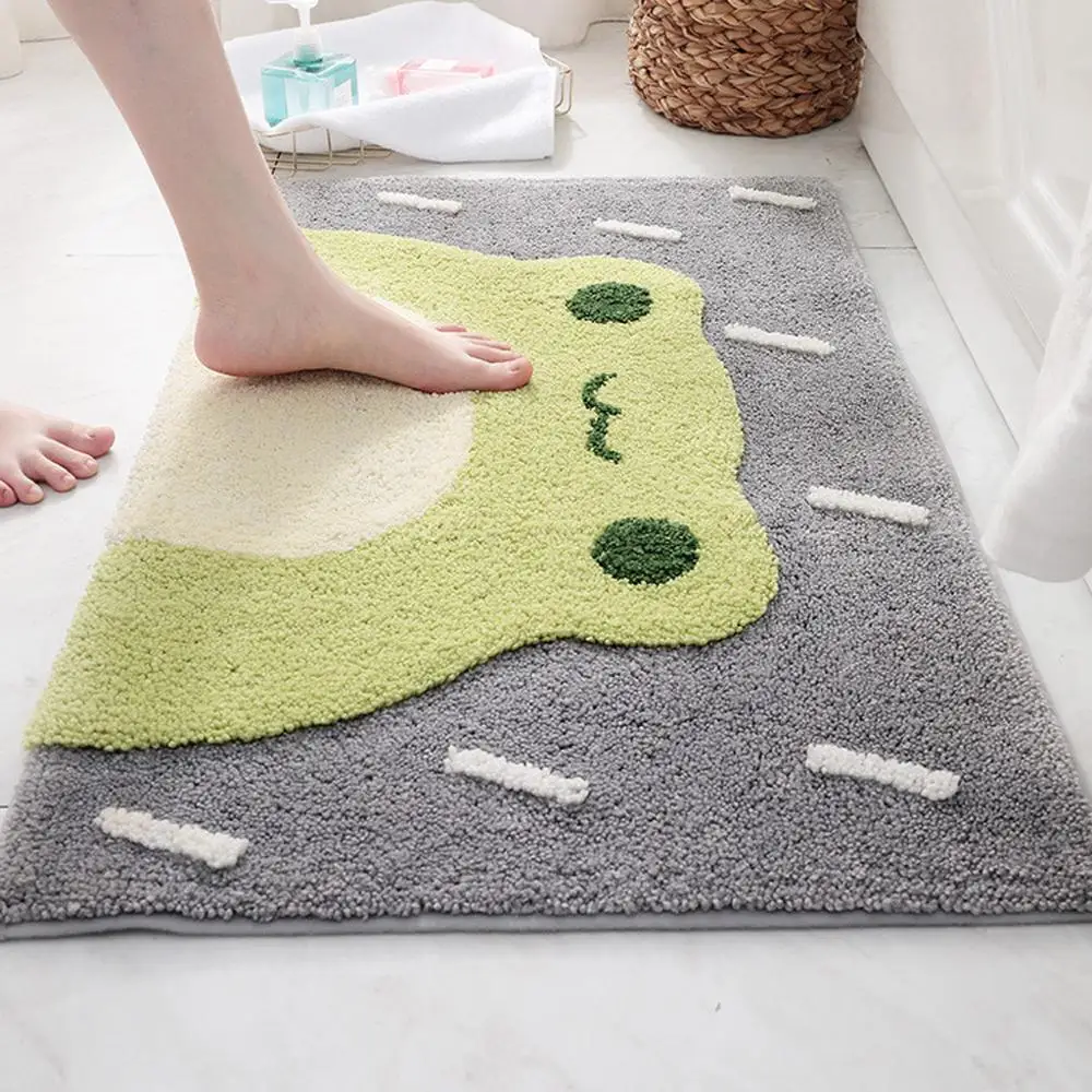 Супер впитывающий симпатичный Коврик для ванны педаль толстый