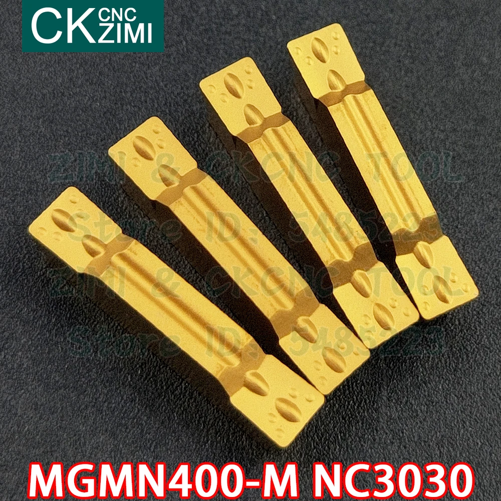 

MGMN400-M NC3030 MGMN 400 M NC3030 4mm Carbide Inserts Cutting Inserts Tools Grooving CNC Lathe grooving Turning Tools For steel