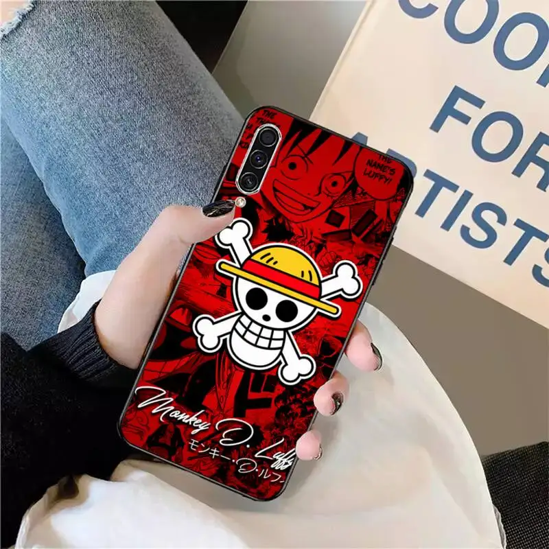 

One Piece hot japanese anime Phone Case For Samsung galaxy S 9 10 20 A 10 21 30 31 40 50 51 71 s note 20 j 4 2018 plus
