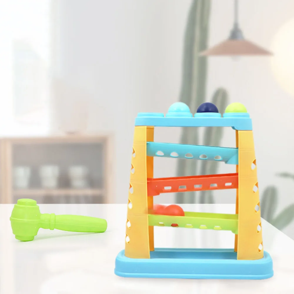 

1 Set Drop Kids Hammer Pound Roll Educational Gift for Toddlers