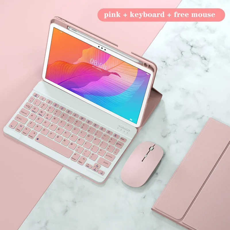 

Клавиатура с подсветкой + чехол для планшета Huawei Matepad 11 2021 Pro10.8 Matepad 10,4 с держателем, беспроводная клавиатура Honor C5 10,4