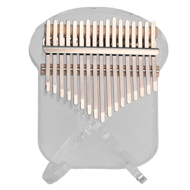 

17-key crystal transparent thumb piano H58D