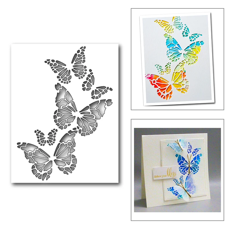 

2020 New Insect Animal Metal Cutting Dies For Cut Paper Craft Making Butterfly Background Greeting Card Scrapbooking No Stamps