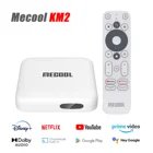 ТВ-приемник Netflix MECOOL KM2 Amlogic S905X2 четырехъядерный Android 10 DDR4 2 ГБ 8 ГБ SPDIF Ethernet WiFi Prime видео 4K ТВ-приемники