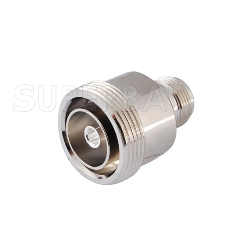 Superbat N-Type Jack to 7/16 DIN Female Pin Straight RF Adapter Connector