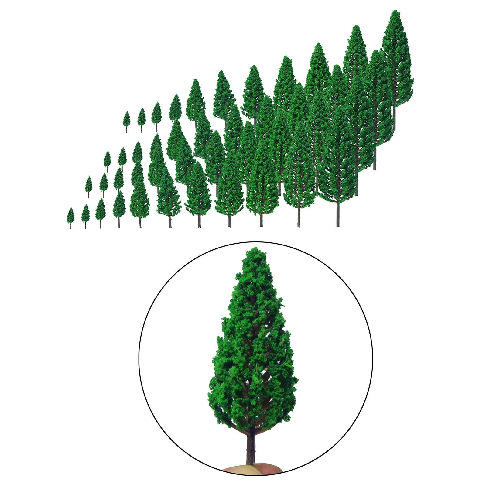 

Diorama Model Trees Plastic Railroad Scenery Trees Model Train Railway Trees