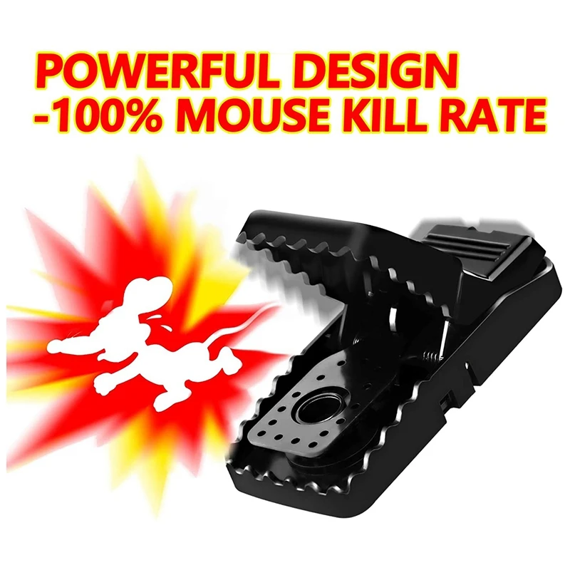 

6PCS Mousetrap, Humanized Mouse Trap with Detachable Decoy Cup, Fast, Effective and Reusable