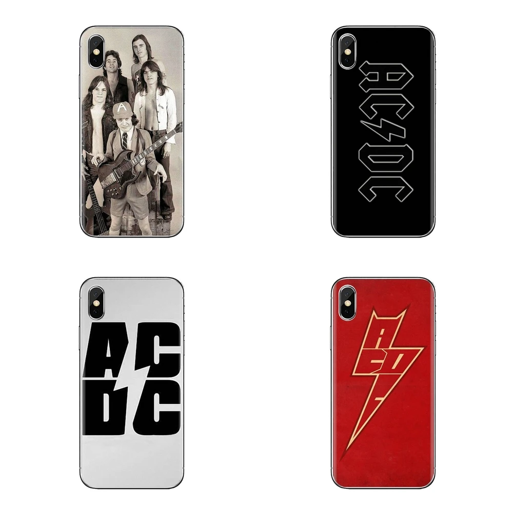Музыкальный ремешок ACDC AC DC Malcolm Angus чехлы для телефонов Xiaomi Mi3 samsung A10 A30 A40 A50 A60 A70 Galaxy