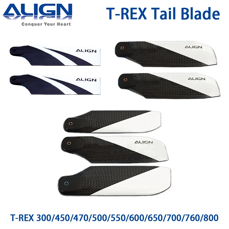 

ALIGN T-REX 300X 450L 470L 500X/L 550X/L 600 650X 700E/L/X 760X 800E 900 E1 Tail Blade parts Helicopter For SAB KDS LOGO