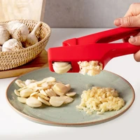 household 2 in 1 garlic presses manual garlic press device kitchen press squeezer ginger tools kitchen cooking accessories