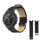 Кожаный ремешок для Huami Amazfit T-Rex T-Rex Pro, мягкий сменный деловой браслет для наручных часов