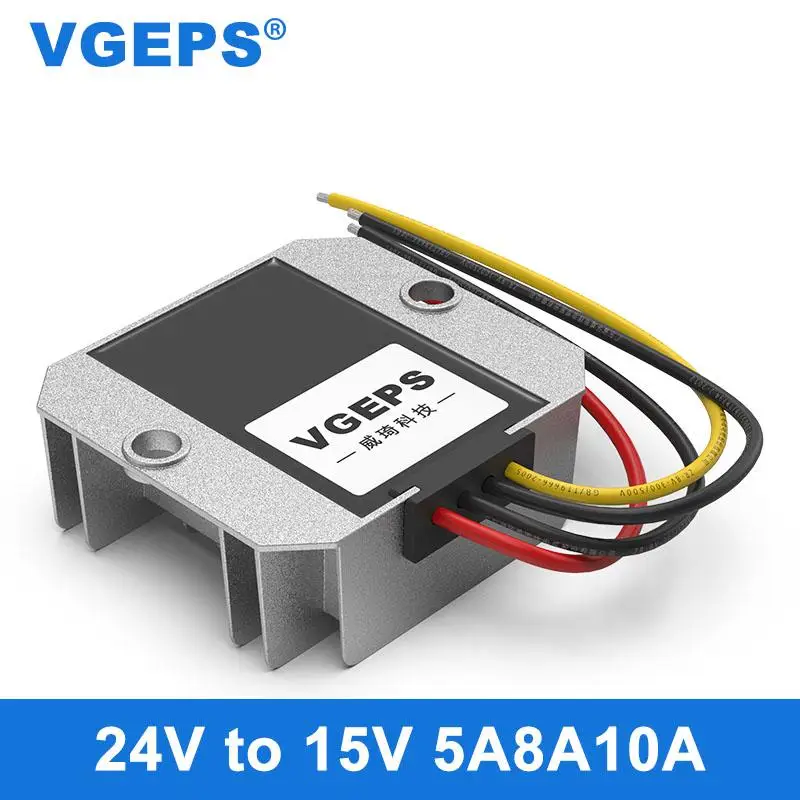 

24V to 15V DC power supply step-down module converter 24V to 15V automotive power DC-DC regulator