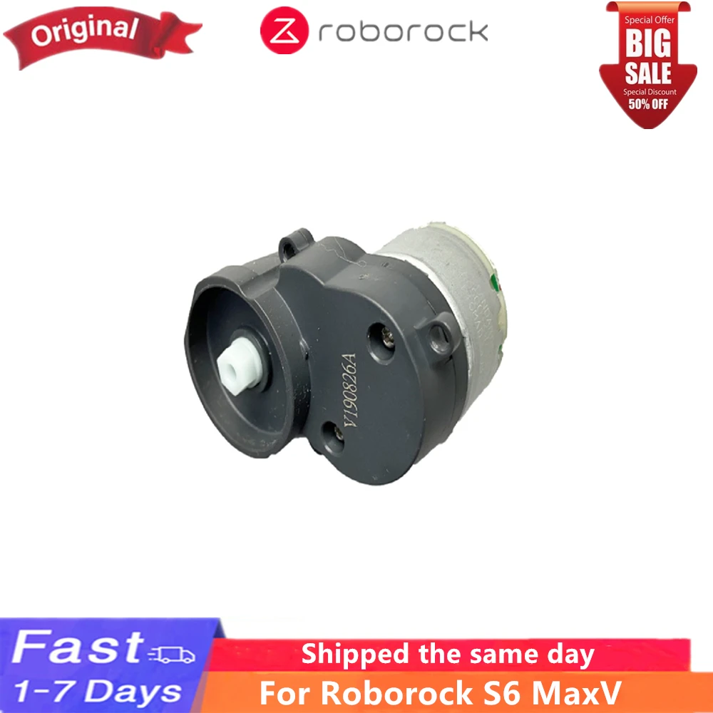 

Новинка 100%, оригинальный робот-пылесос Roborock S6 MaxV для подметания, боковая щетка, коробка передач, запасные части, аксессуары