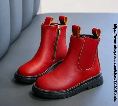 Детские кожаные ботинки челси водонепроницаемые кроссовки серые черные для