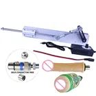 FREDORCH Телескопический линейный привод, металлический редукторный двигатель постоянного тока, линейный двигатель с возвратно-поступательным линейным двигателем, секс-машина DIY M8