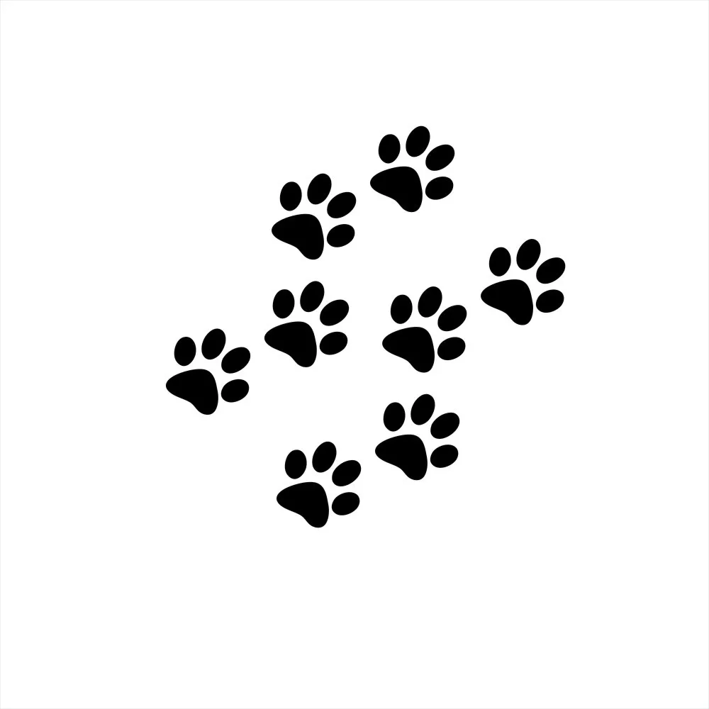 

Car Sticker Cat Paw Print Car Sticker Vinyl Cute Pet Cat With Paw Print Bumper Car Sticker Vinyl Motorcycle Decorative Stickers