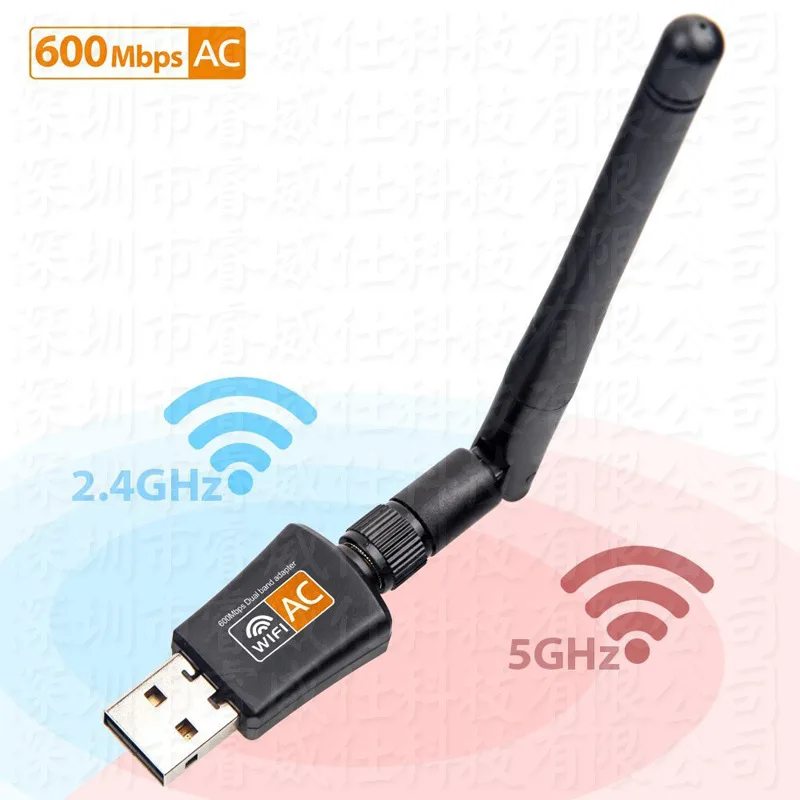 

AC600M Dual-band Wireless Network Card Wifi Signal Receiver Transmitter 5G Gigabit Network Card RTL8811CU