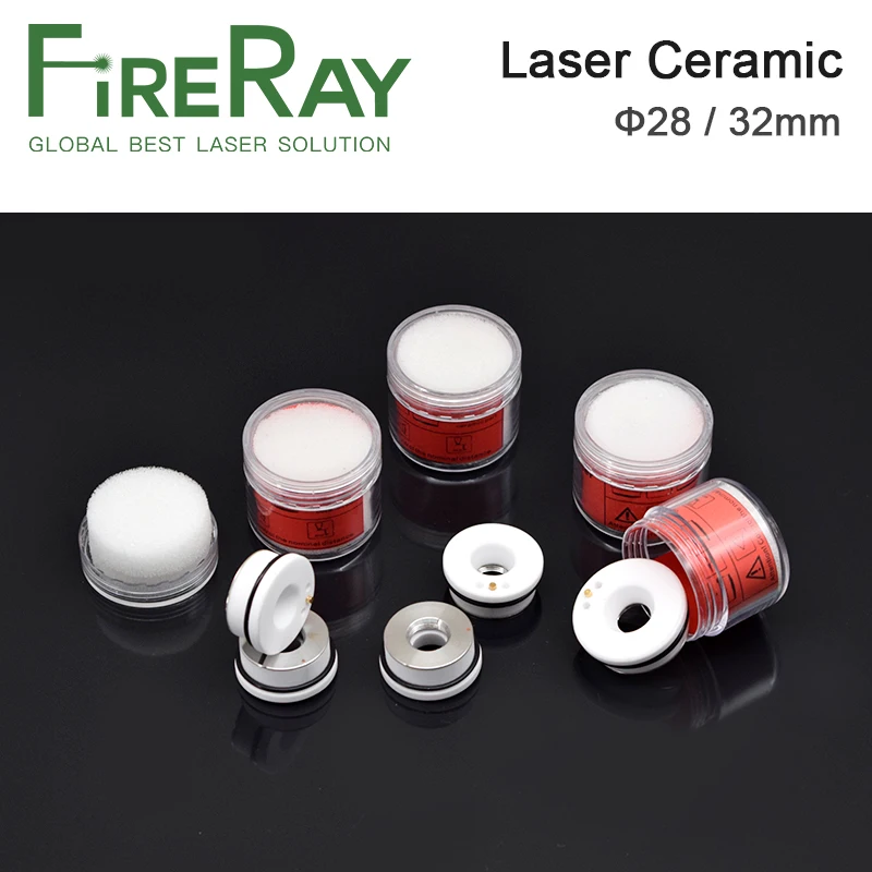 Лазерная керамическая деталь 28 32 мм OEM Precitec Lasermech сильнодействующая KT B2 &quotCON YAG