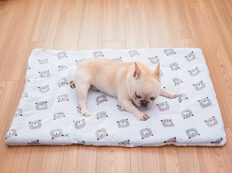 Benepaw 6 моделей теплый коврик для собак толстый флис спальный матрас для собак дышащий всесезонный маленький большой коврик для домашних животных Подушка