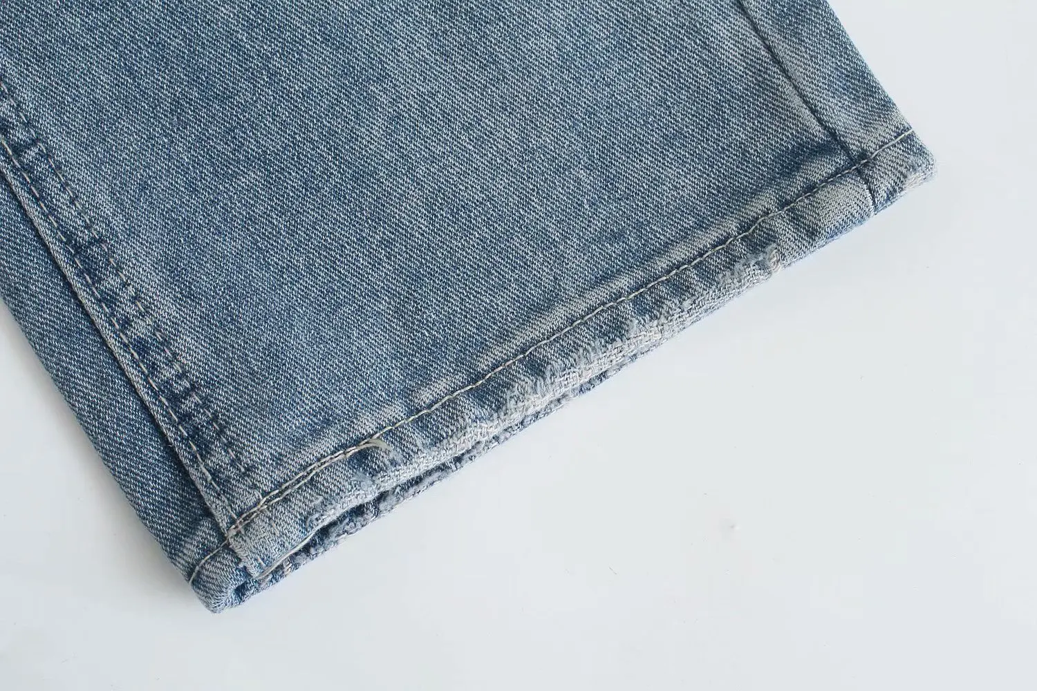 

Toppies Women Jeans Mid Waist Straight Pants pantalon pour femme Female Denim Trousers Vintage Streetwear