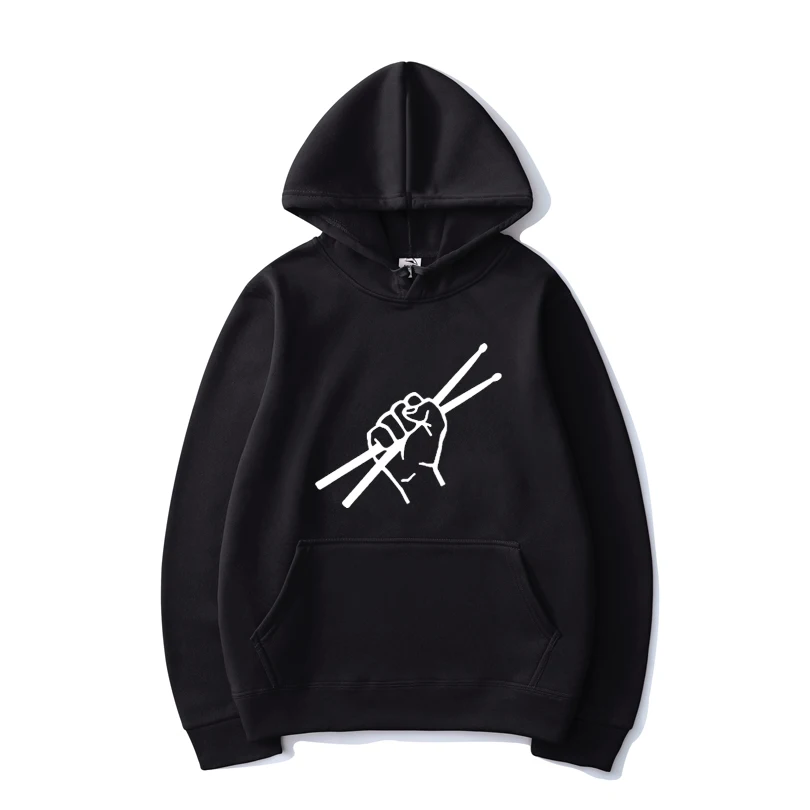 

2020 New Hoodies Drum Drummer Funny Print Hooded Sweatshirt Men Women Harajuku Streetwear Hoodie Sport Casual Pullover Tops Coat